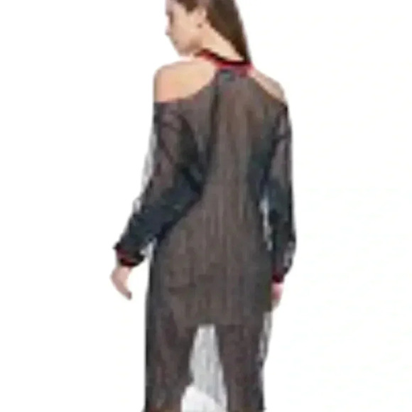 Tov Los Angeles RUFFLED SHEER DRESS    #302 - Picture 4 of 15